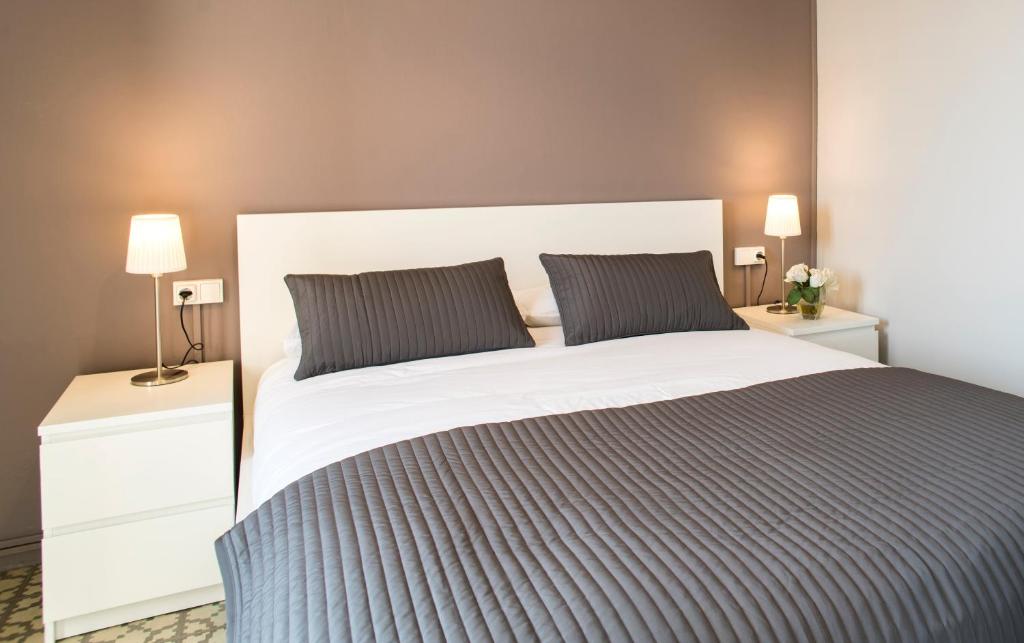 Letto o letti in una camera di Barcelonaguest