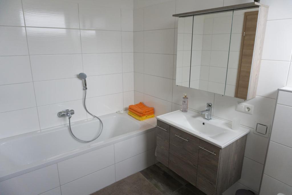 Kúpeľňa v ubytovaní Arcana Apartment