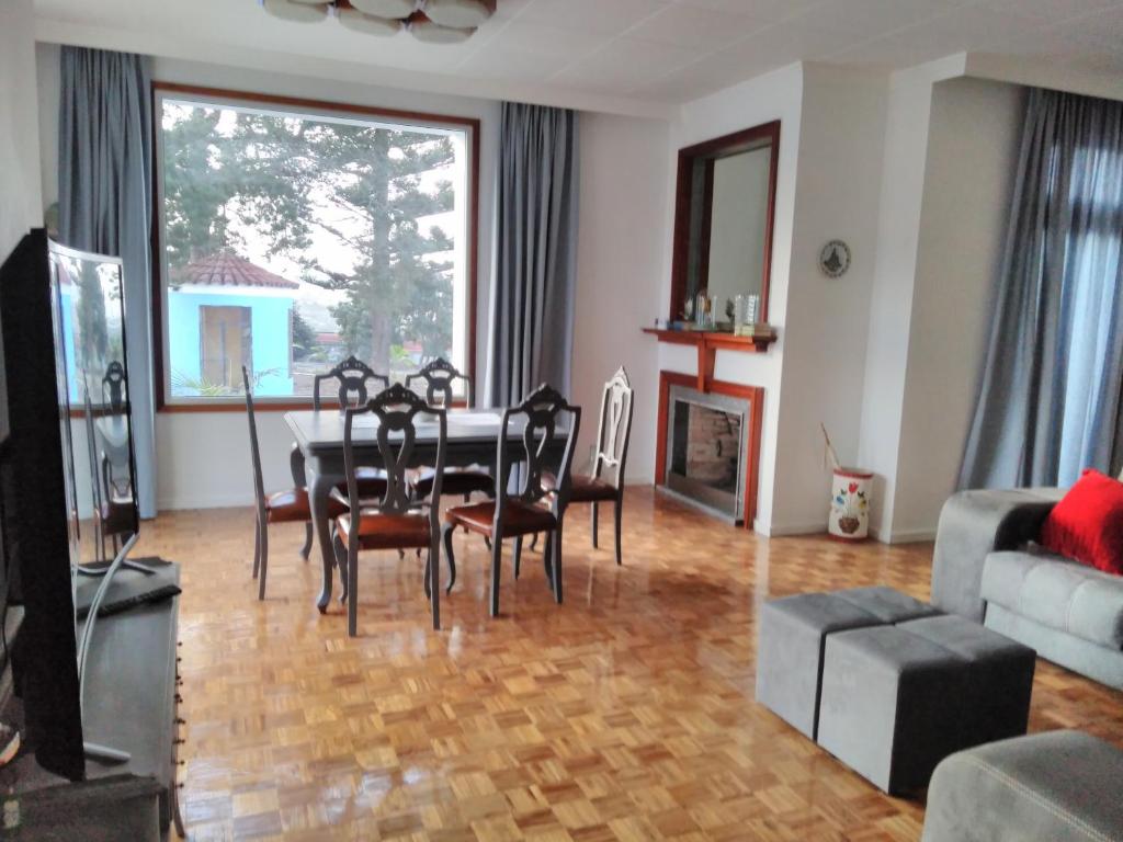 Posezení v ubytování Casa La Caldera
