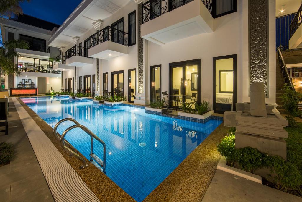 an image of a swimming pool in a villa at Aroma Angkor Boutique Hotel in Siem Reap