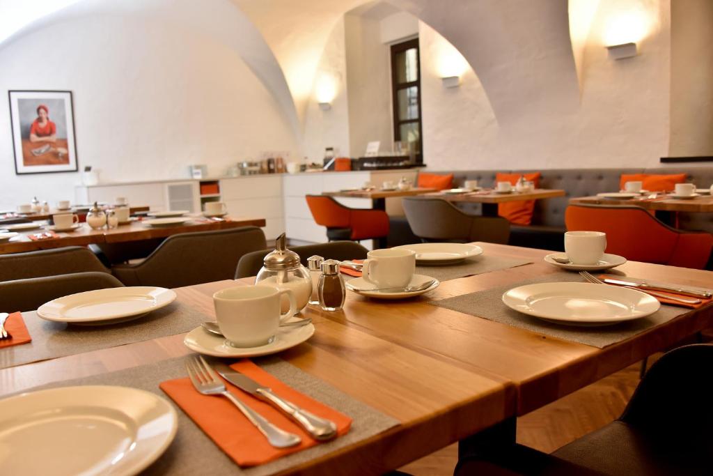 Posezení v ubytování Hotel Maxplatz