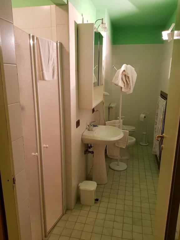 Koupelna v ubytování Barchessa Contarini