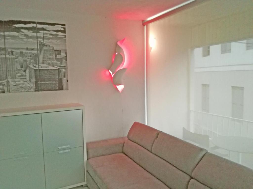 Posezení v ubytování bianco relax