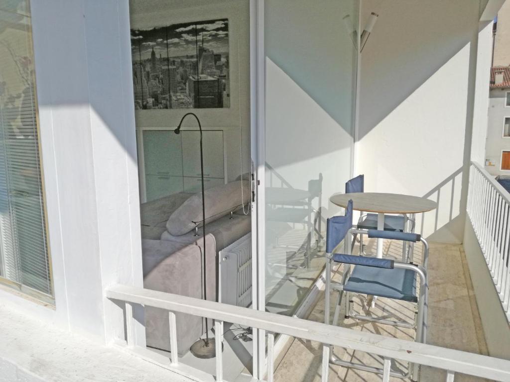 Balkón nebo terasa v ubytování bianco relax