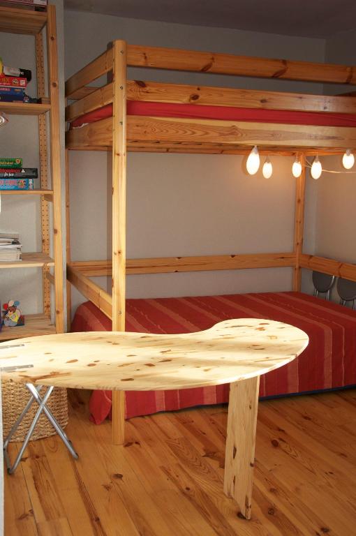 Postel nebo postele na pokoji v ubytování Superbe appartement Font Romeu La Pardallera