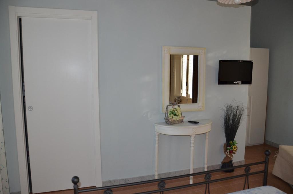 TV a/nebo společenská místnost v ubytování B & B Da Ferro