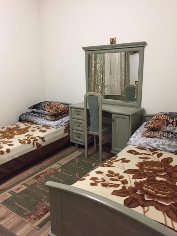 Postel nebo postele na pokoji v ubytování U Zubrytskyh