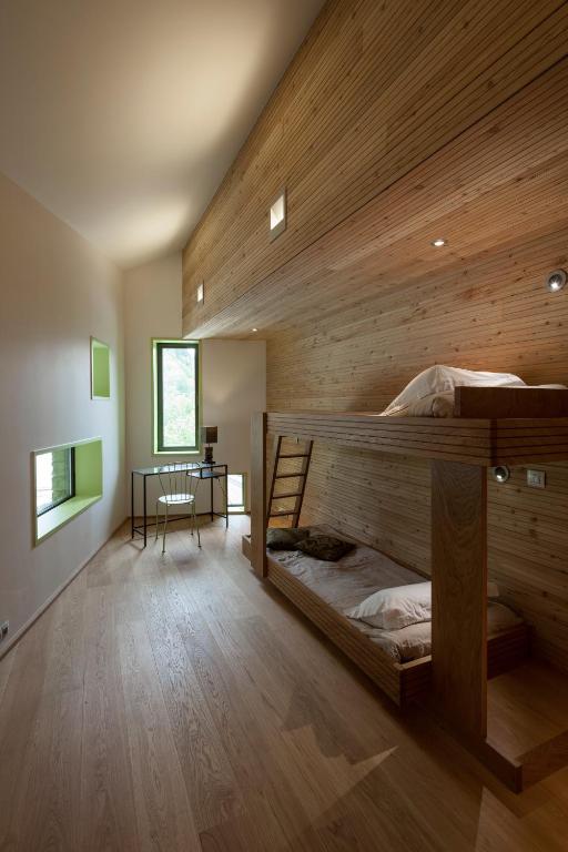 Postel nebo postele na pokoji v ubytování Mineral Lodge & Spa