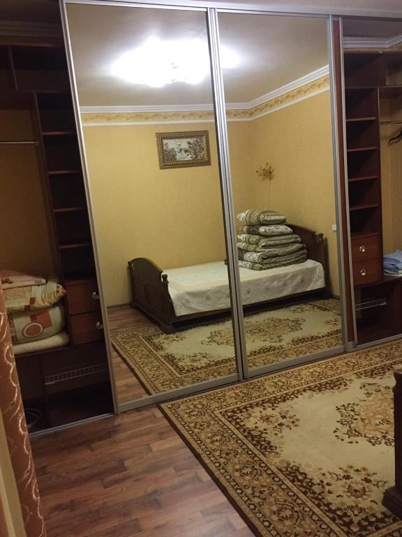 Postel nebo postele na pokoji v ubytování U Zubrytskyh