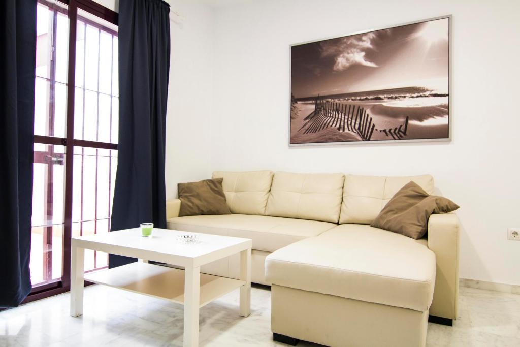 Posezení v ubytování Apartamentos Centro 1 El Puerto de Santa Maria