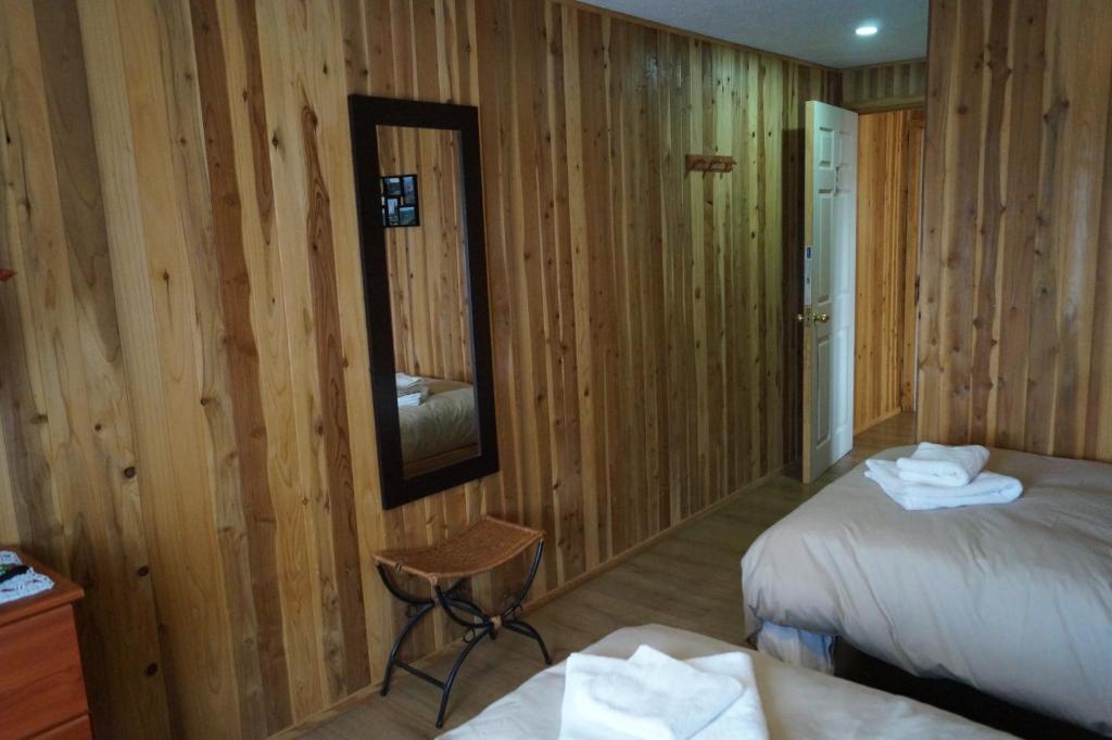 Postel nebo postele na pokoji v ubytování Hostal Eifelhaus