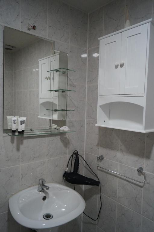 Koupelna v ubytování Hostal Eifelhaus