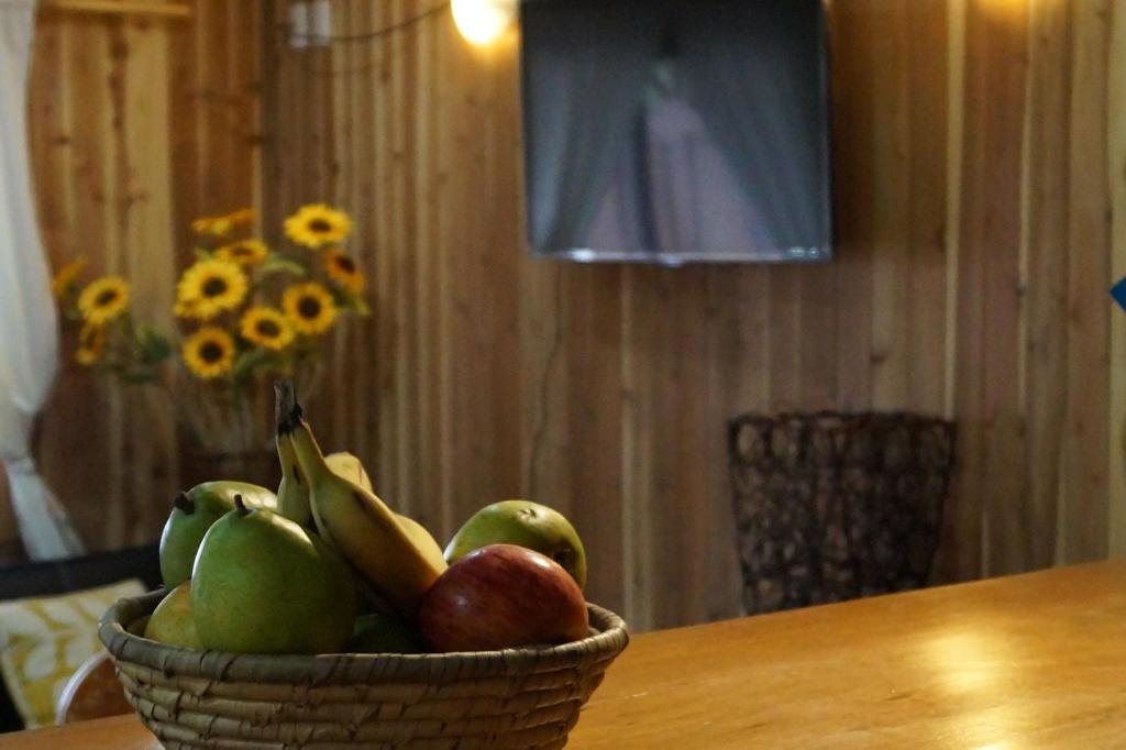 TV a/nebo společenská místnost v ubytování Hostal Eifelhaus