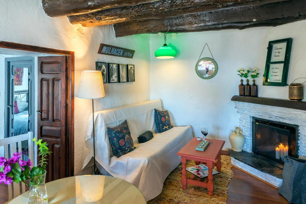 Część wypoczynkowa w obiekcie Casa Amaranta
