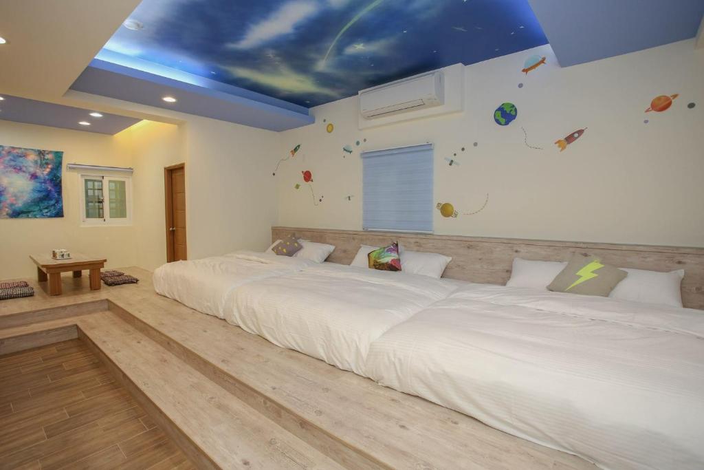 Postel nebo postele na pokoji v ubytování Fa Dai Homestay