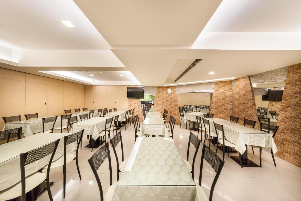 Restaurace v ubytování Green World Linsen