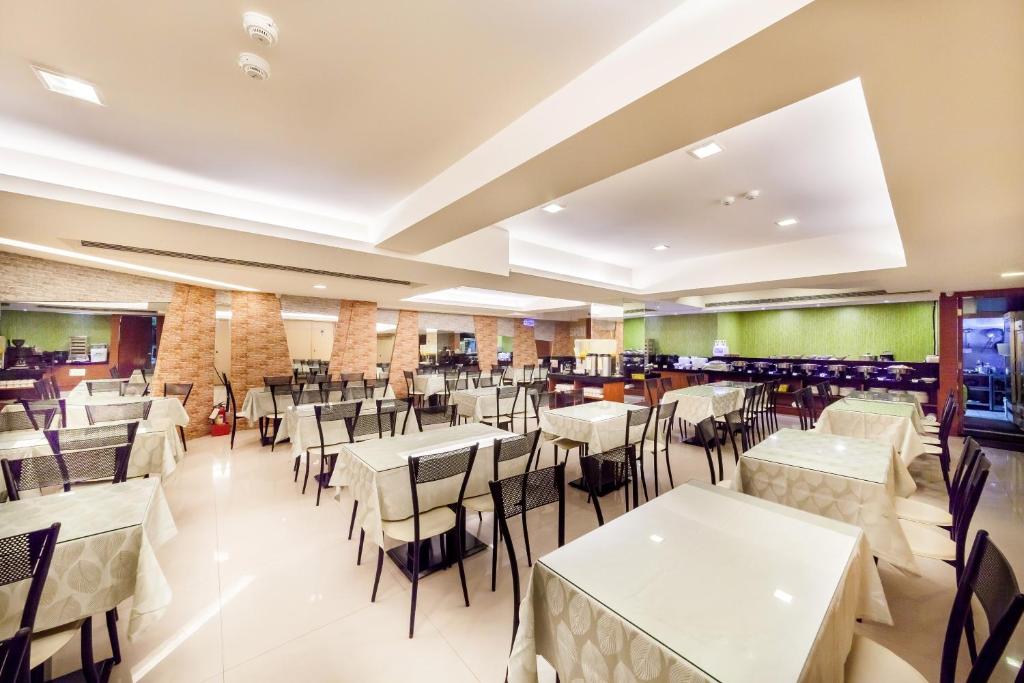 Restaurace v ubytování Green World Linsen