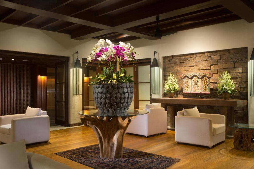 Posezení v ubytování Ubud Village Hotel