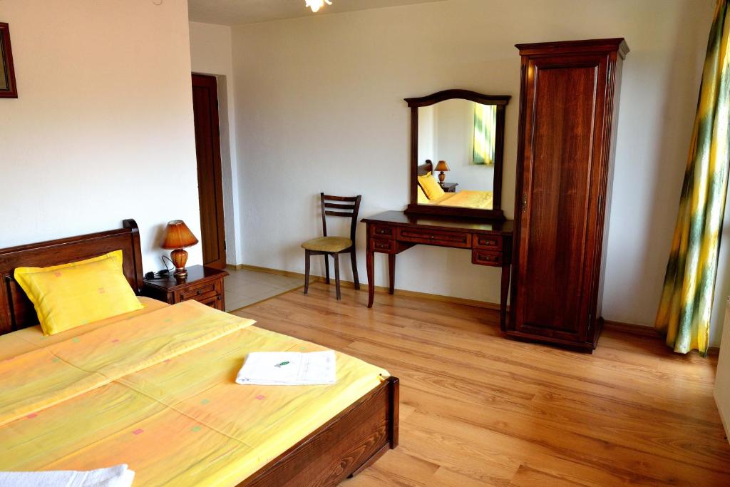 Postel nebo postele na pokoji v ubytování Guest House Mavrudieva