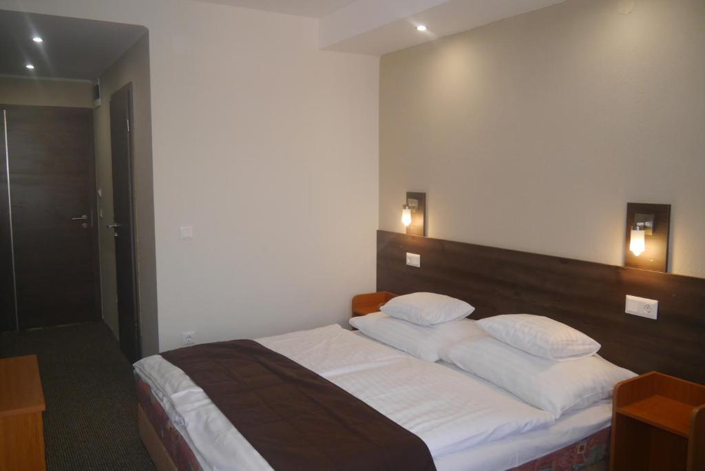 Postel nebo postele na pokoji v ubytování Hotel Tagore
