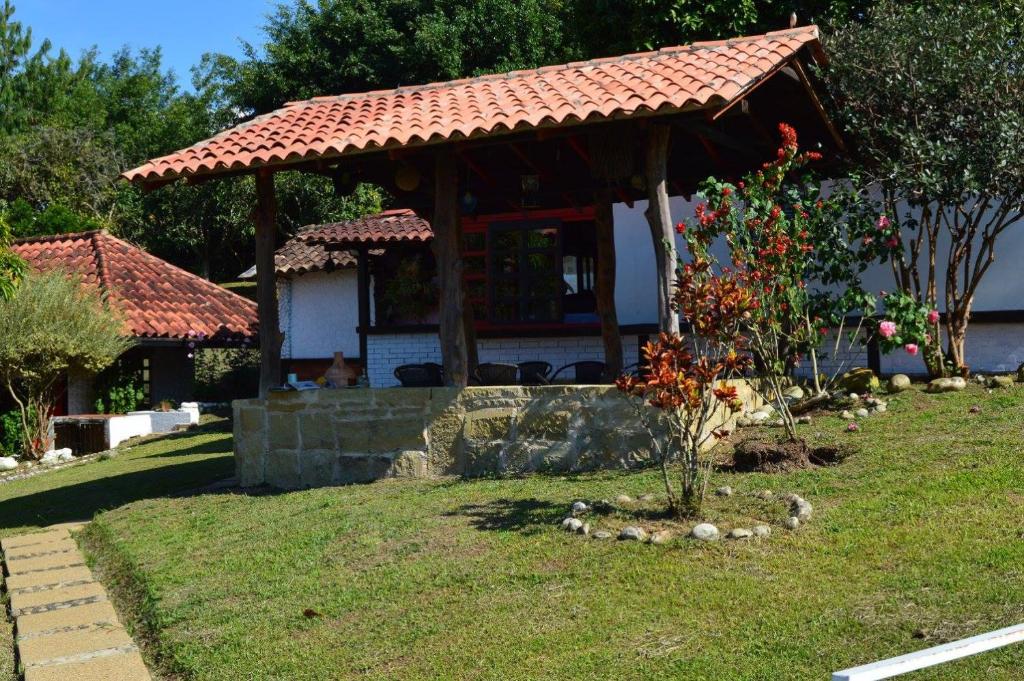 Zahrada ubytování Hotel Casona Las Juanas