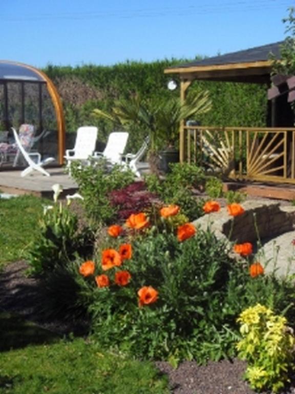Zahrada ubytování Chambre D'Hotes Miraflores