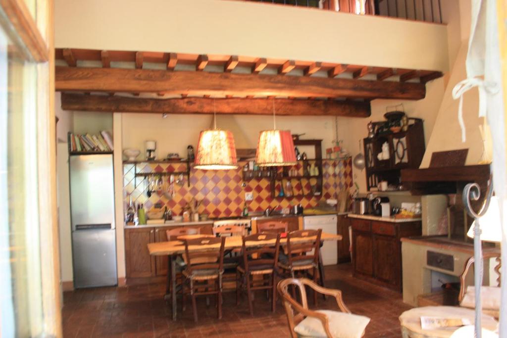 Kuchyňa alebo kuchynka v ubytovaní Il Fico in Chianti