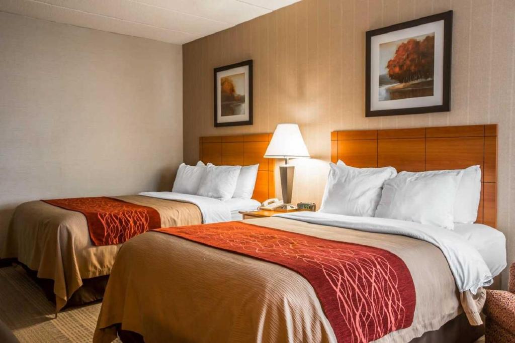 Comfort Inn - Tweepersoonskamer Met Twee Tweepersoonsbedden - Roken