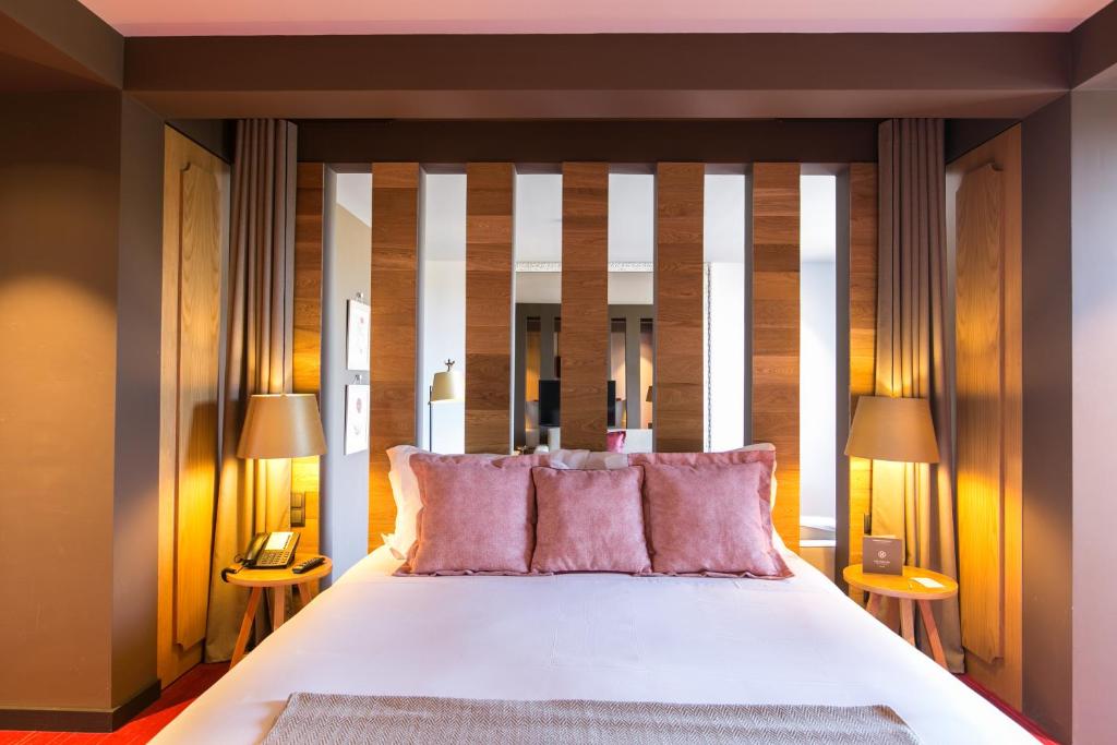 Cama ou camas em um quarto em Vale d'Azenha Hotel Rural & Residences