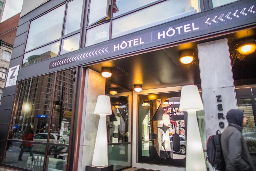 Hotel Zero 1 Montreal - Resim 10