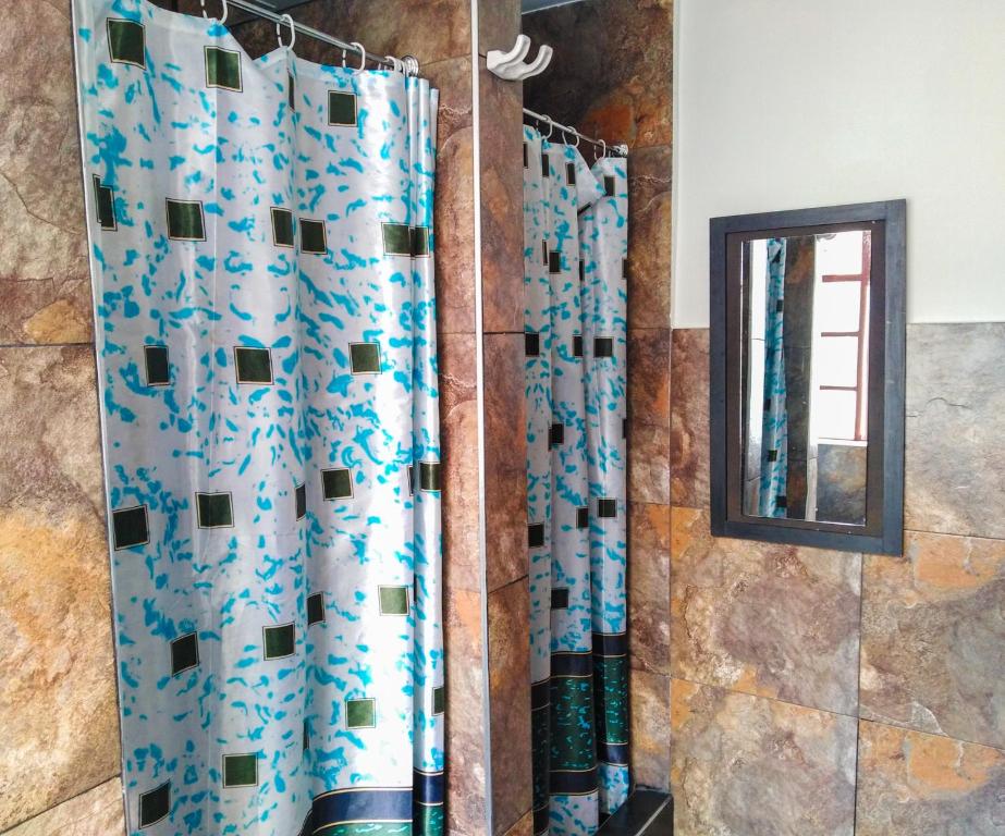Koupelna v ubytování Hostal CQ Chapinero
