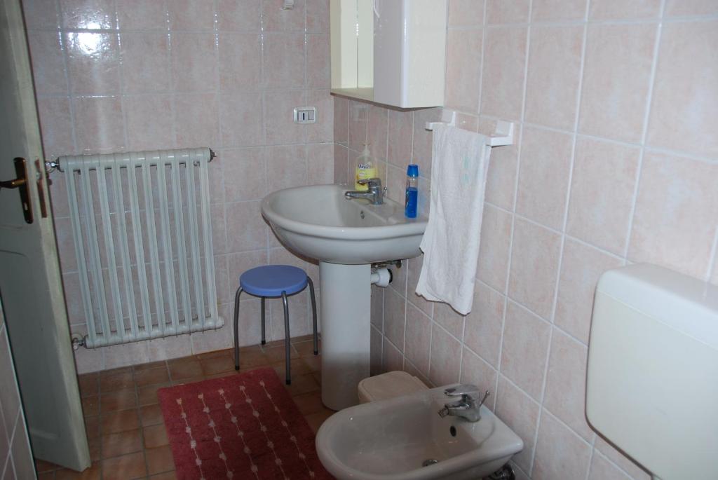 Koupelna v ubytování B&B Cascina Bricchetto