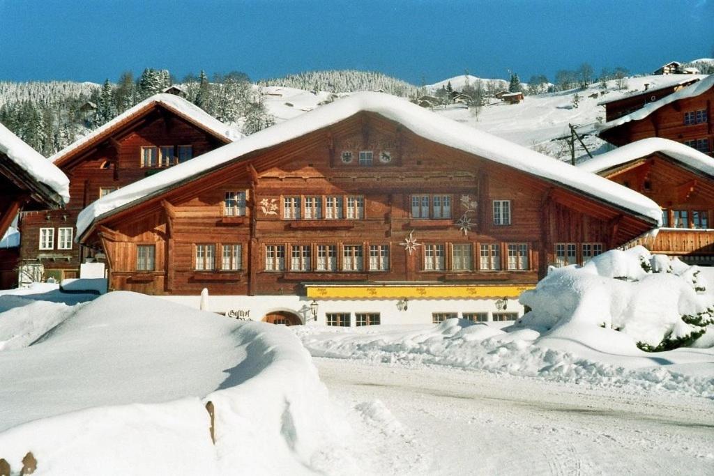 Gasthof zur Post om vinteren