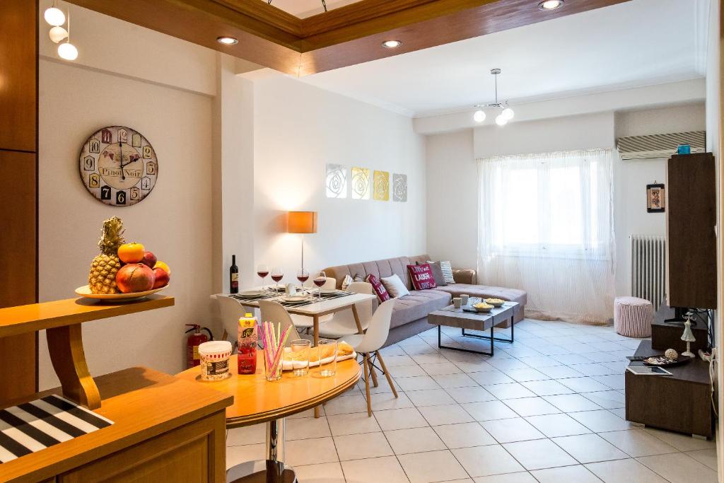 Posezení v ubytování Pisces - City Center Apartment