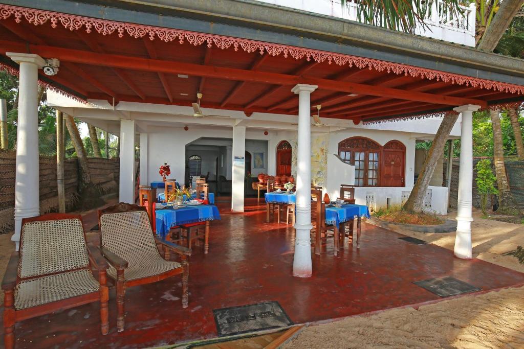 Patio nebo venkovní prostory v ubytování Haus am Meer "Wilde Ananas"