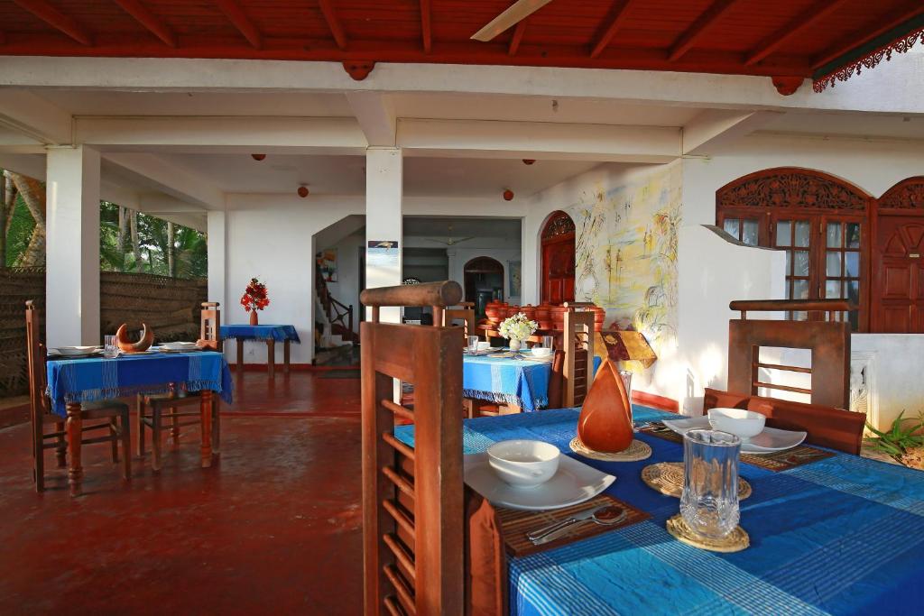 Restaurace v ubytování Haus am Meer "Wilde Ananas"