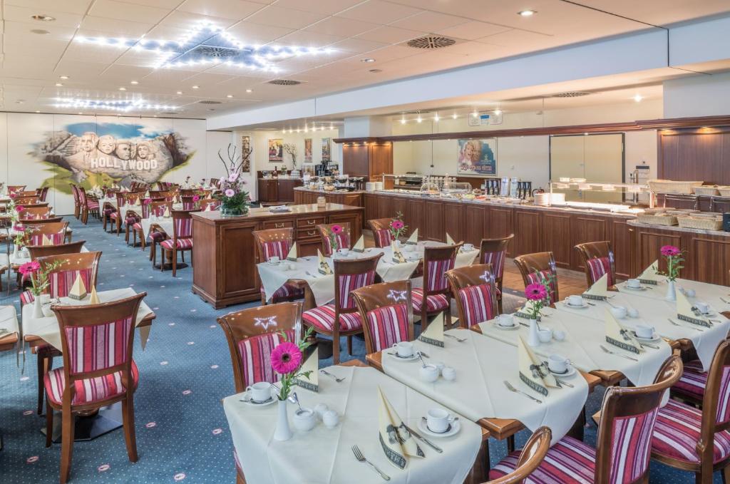 Restaurace v ubytování Hollywood Media Hotel am Kurfürstendamm