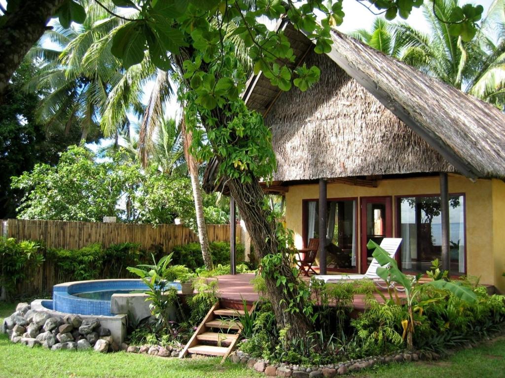 Zahrada ubytování Beqa Lagoon Resort