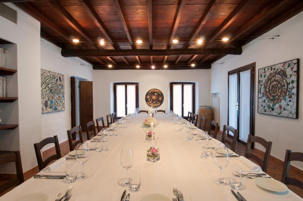 Restaurace v ubytování Vecchia Osteria Seseglio