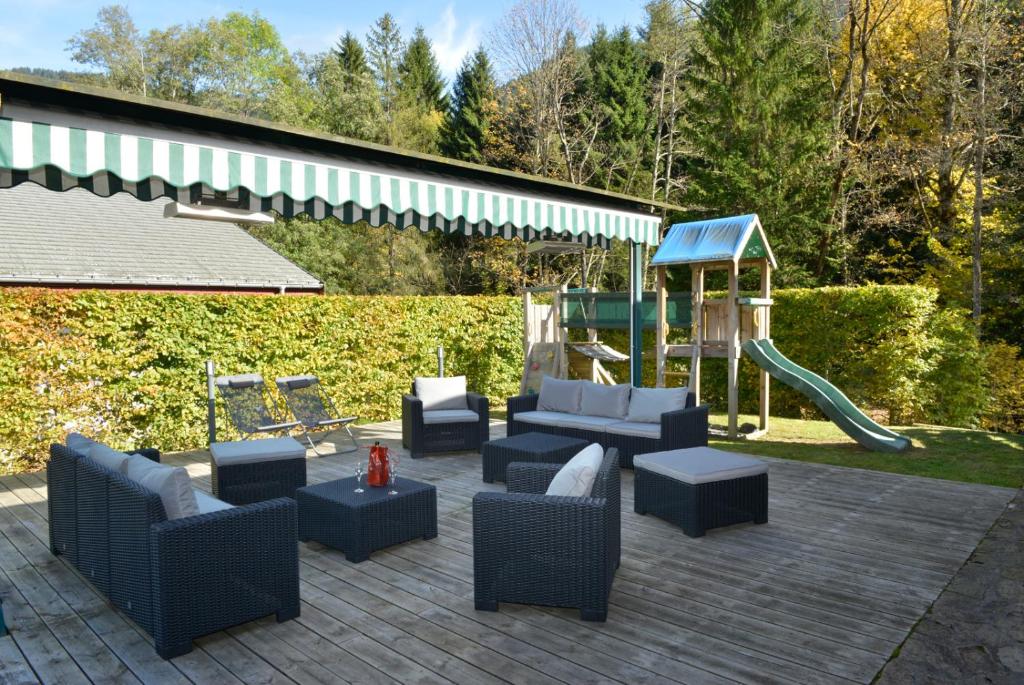 Herní místnost nebo prostor pro děti v ubytování Auberge de la Dranse