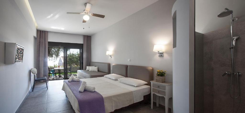 Postel nebo postele na pokoji v ubytování Locanda Barbati Luxury ApartHotel