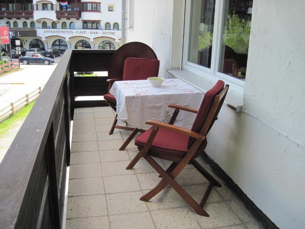 Balkón alebo terasa v ubytovaní Antoni Apartements