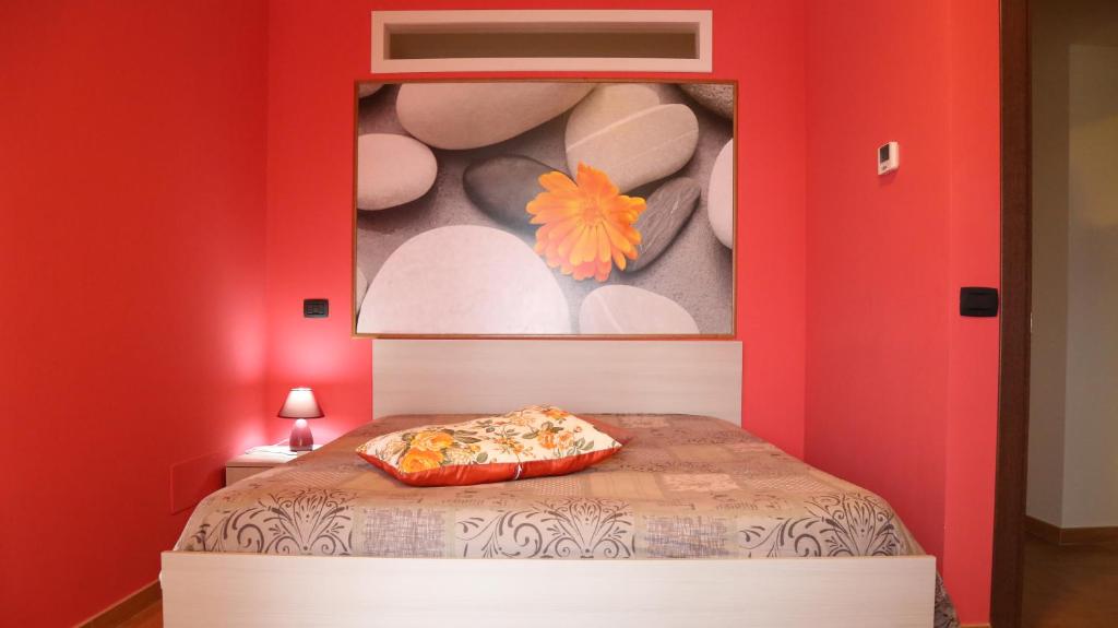 Кровать или кровати в номере Al Civico 49