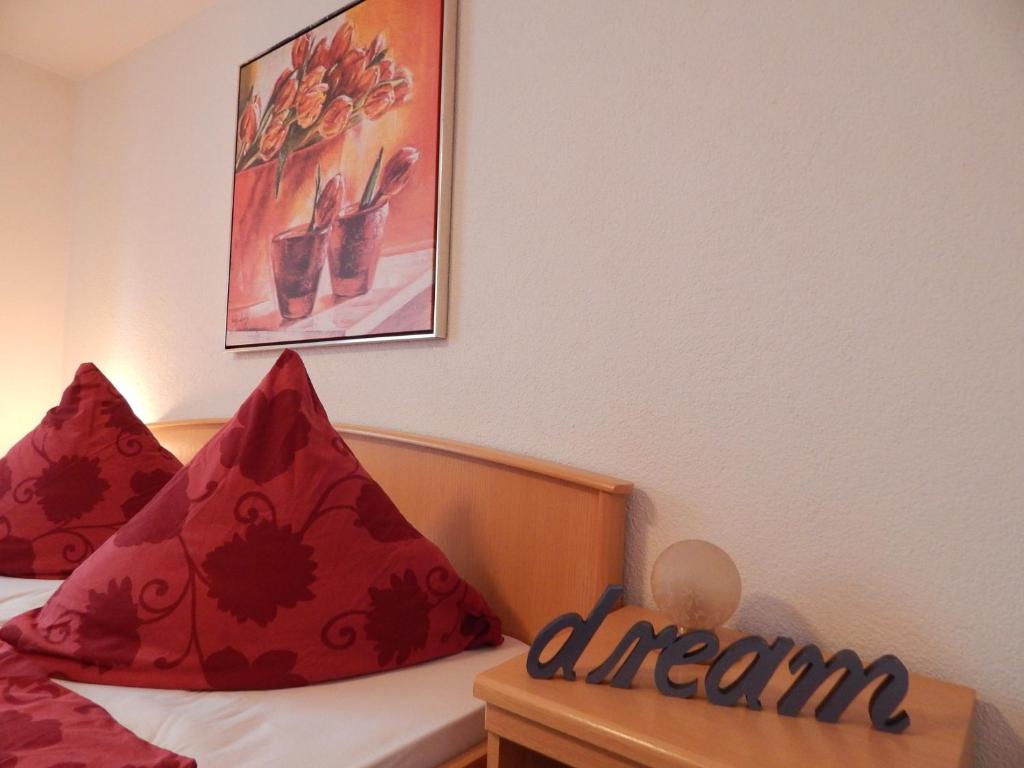 Postel nebo postele na pokoji v ubytování Ferienwohnung Vogl