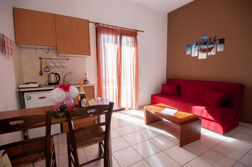 Posedenie v ubytovaní Elounda Sunrise Apartments