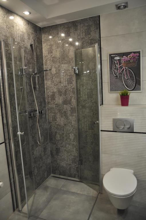 Kúpeľňa v ubytovaní Apartament Lesne Wzgorze