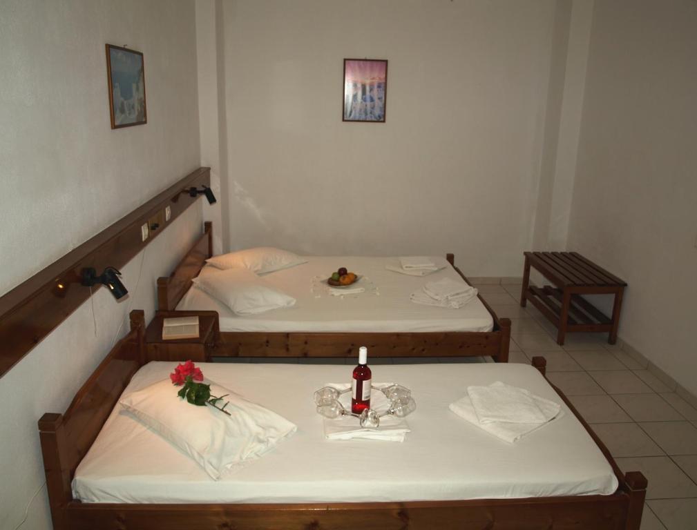 Postel nebo postele na pokoji v ubytování Levante Beach Hotel