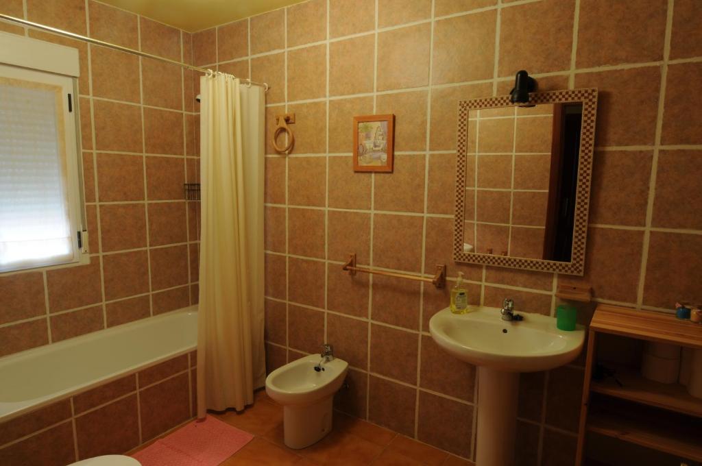 Koupelna v ubytování El Taller