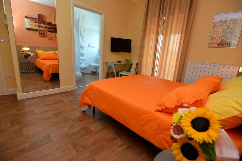 Postel nebo postele na pokoji v ubytování B&B Portacastello