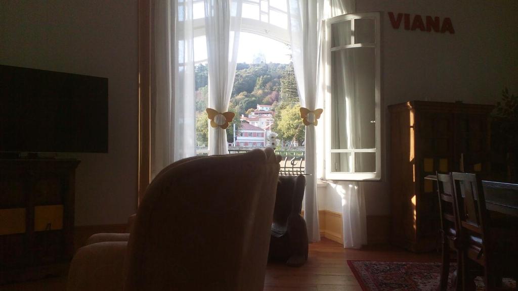 TV a/nebo společenská místnost v ubytování A Vianesa - Guest House